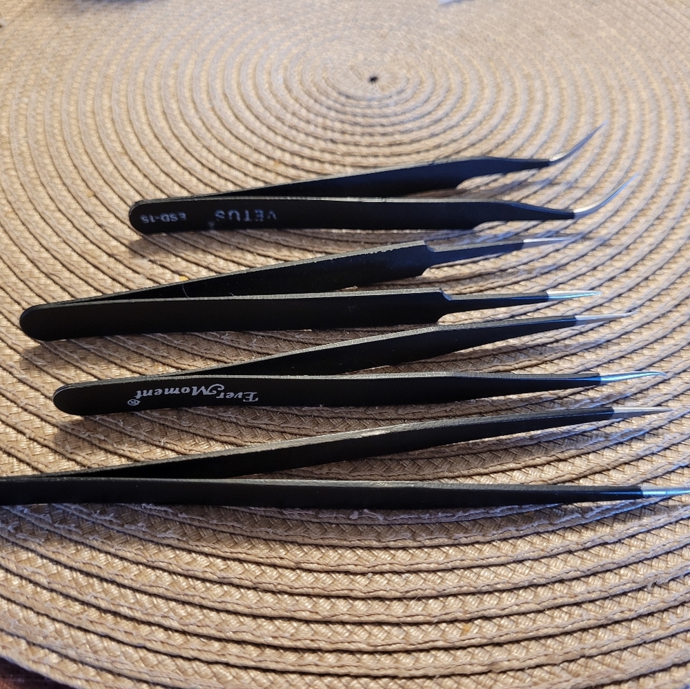 Percision Pairs Of Tweezers